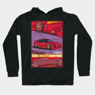 Nissan Silvia 180SX 240Sx JDM Drift Hoodie